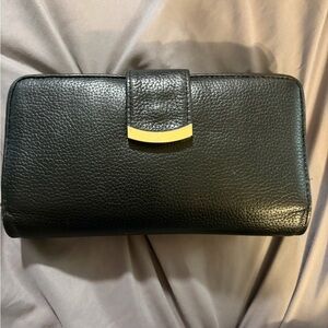 Giani Bernini Black Leather Wallet